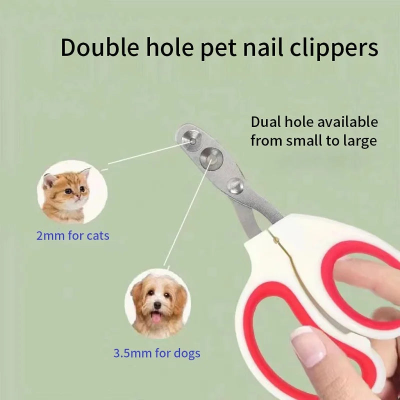 Cortador de unhas profissional para gatos, cães e gatos pequenos