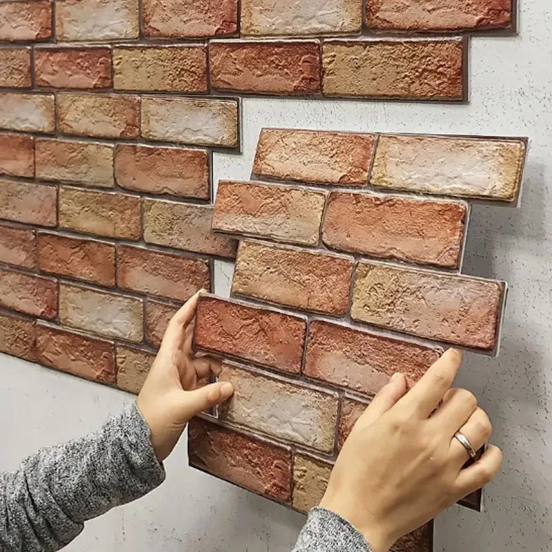 Transforme sua casa com 10 painéis de parede 3D decorativos - Papel de parede autoadesivo, à prova d'água e à prova